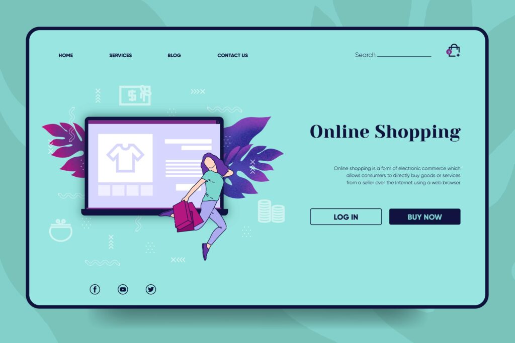 e-commerce website 1